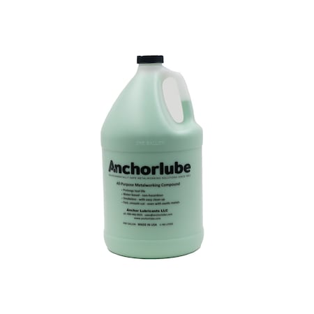 Anchorlube Water-Based Cutting Fluid, 1 gal, Plastic Jug, 4PK 3013